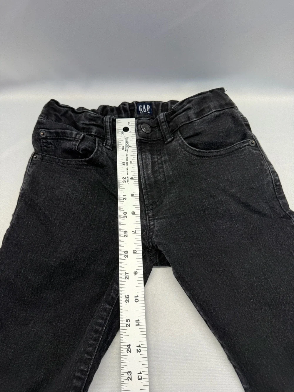 GAP Girls Stretch Skinny Jeans | Black Denim | GUC | Size 8